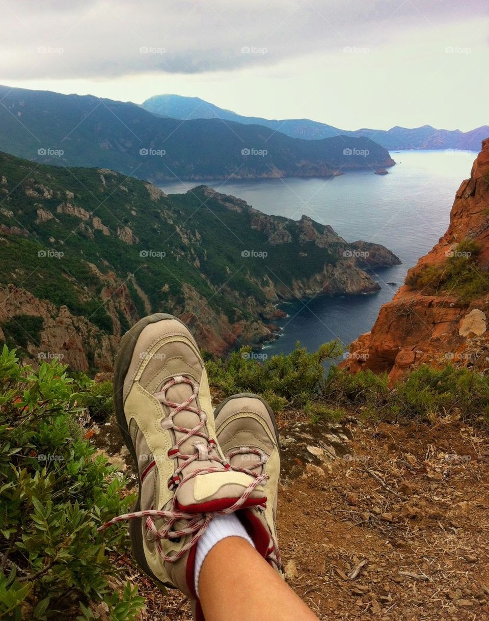 Hiking in Scandola Nature Reserve, Corsica