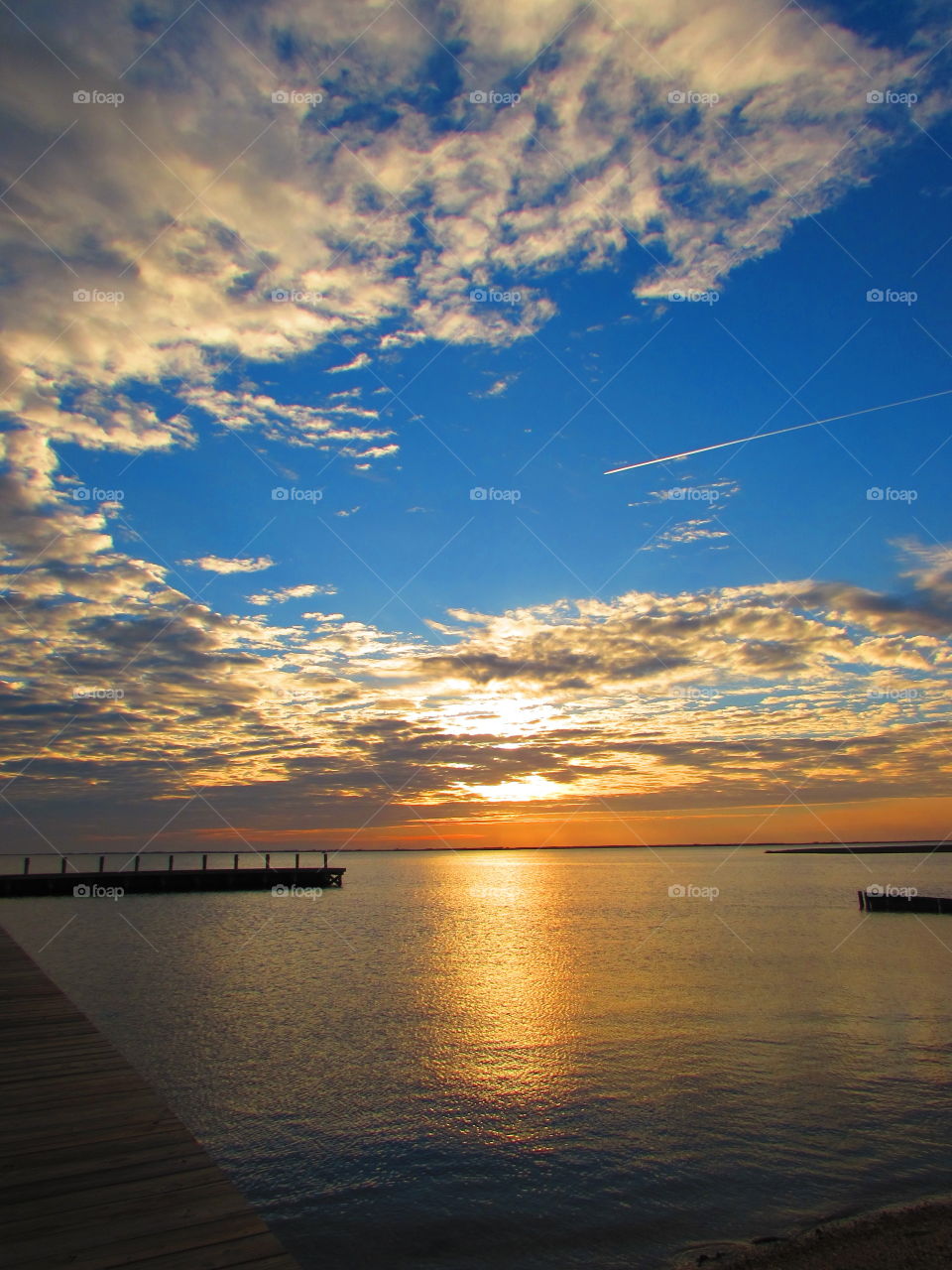 Scenic view of ocean