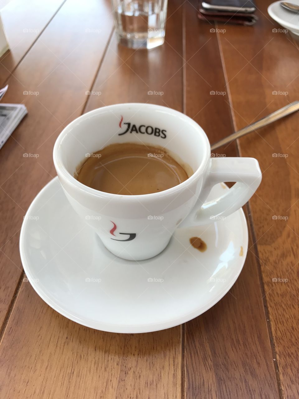 Coffee break in Athens. 