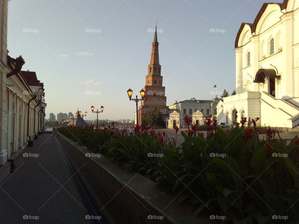 Süyümbike Tower - a watchtower in the Kazan Kremlin