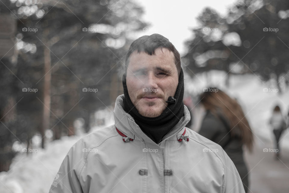 People, Winter, Man, Snow, Adult