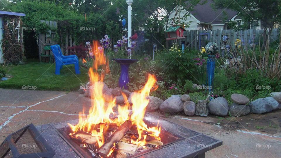 Summer fire