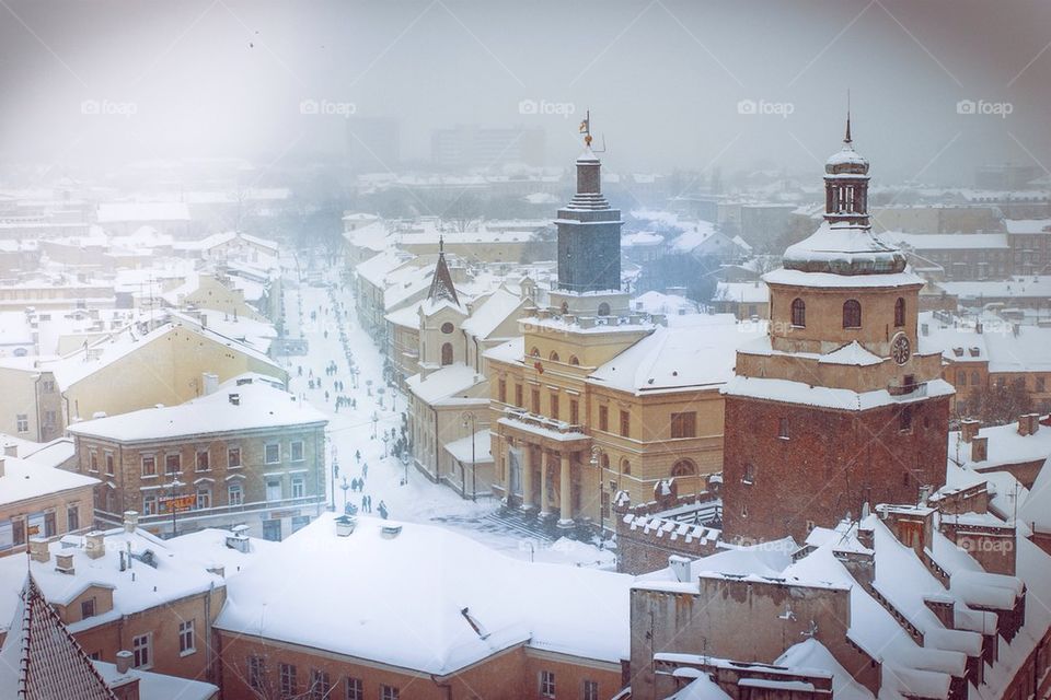 Lublin. View from Trynitarska Tower