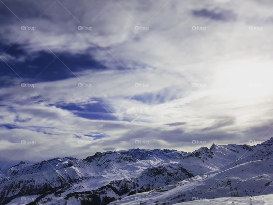 Pre-Christmas Courchevel skiing
