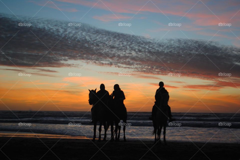 Trio in the Saddle: Riders Under the Sky