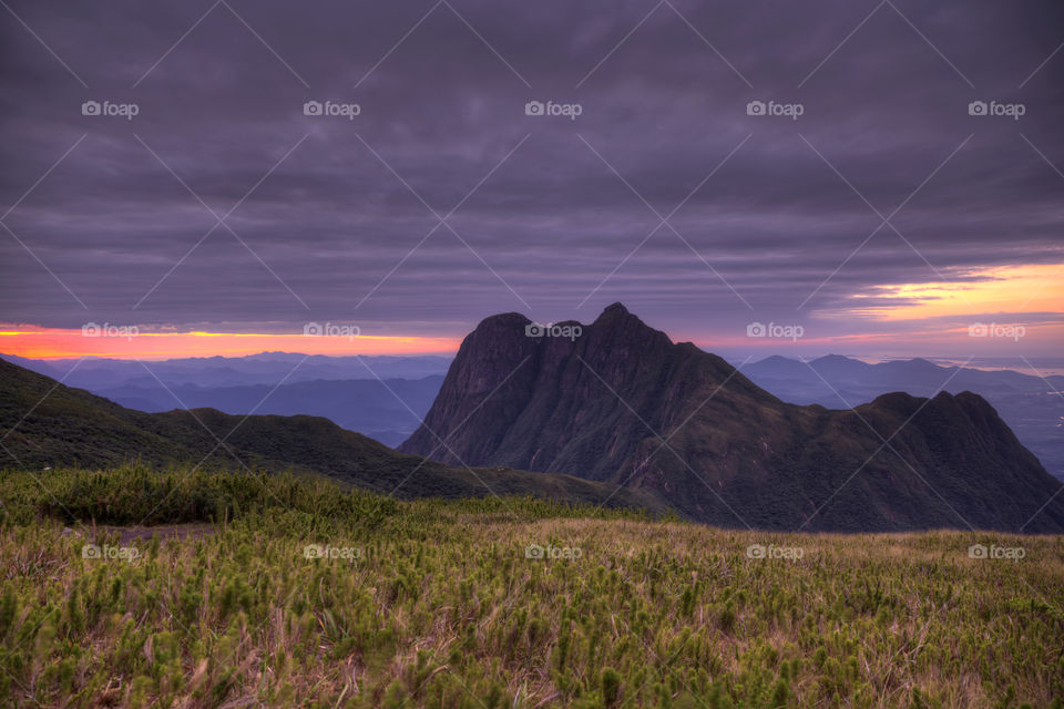 Pico Parana mountain near Curitiba.