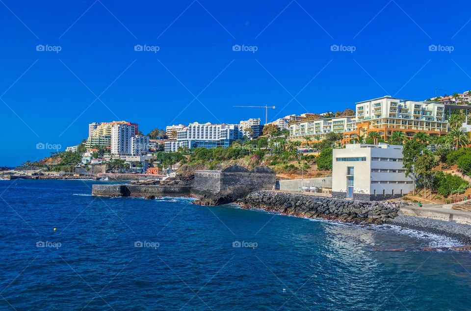 Funchal city MadeiraIsland Portugal 