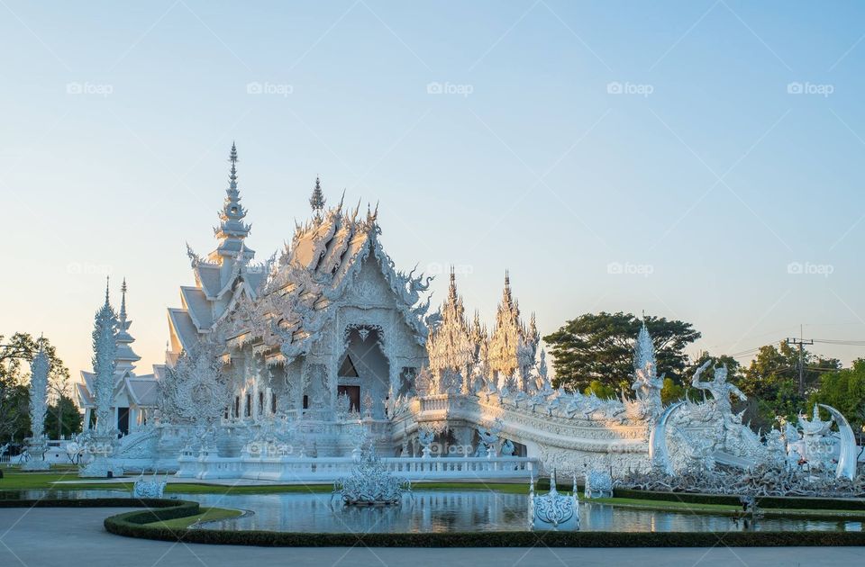 White temple (Wat rong khun)