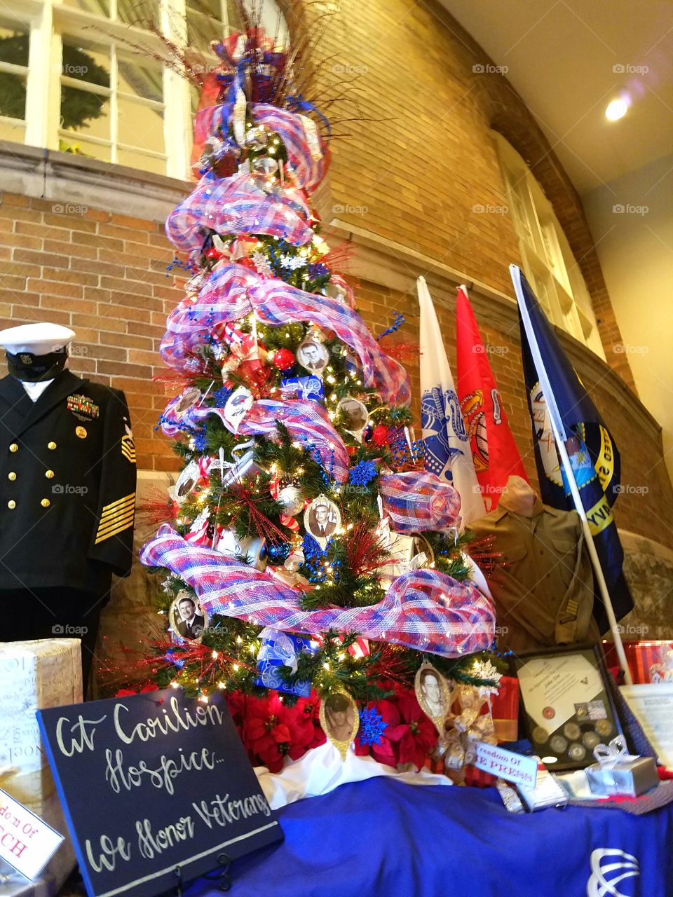 Veterans Christmas tree