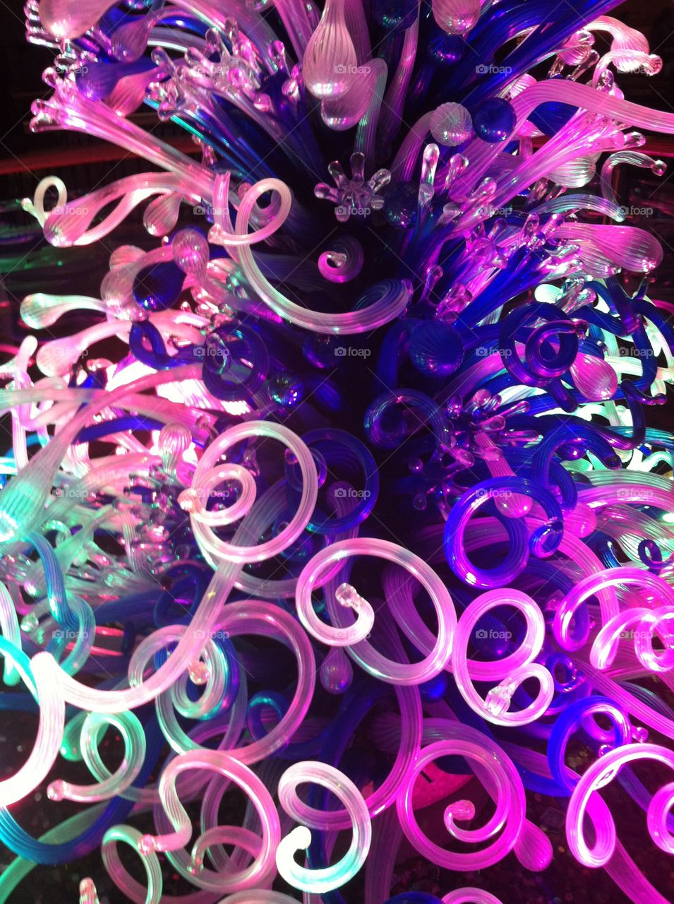 Colorful swirls