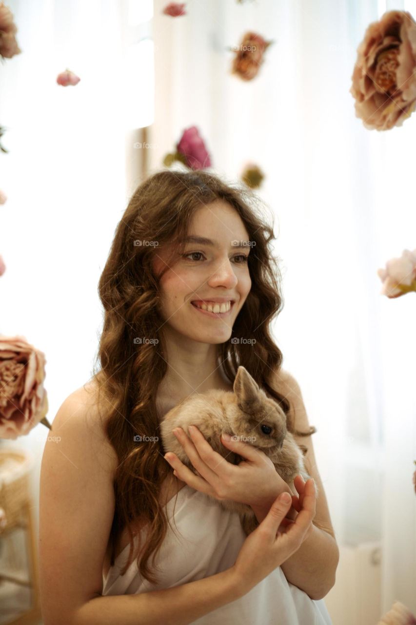 Glimmers moment in dream with rabbit 