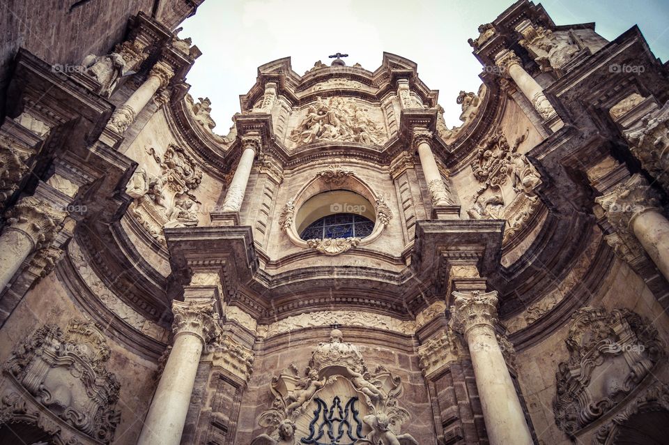 Catedral de Valencia, Fachada Barroca (Valencia - Spain)