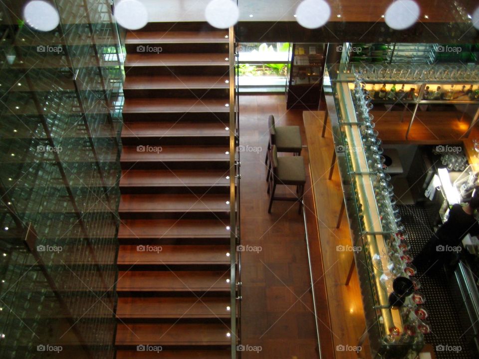 Interiors. Stairs