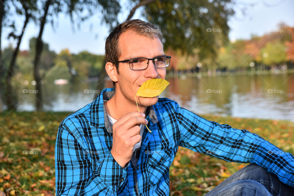 Leafe smile