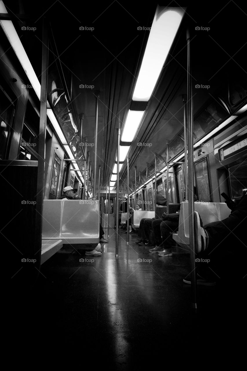 Subway car 