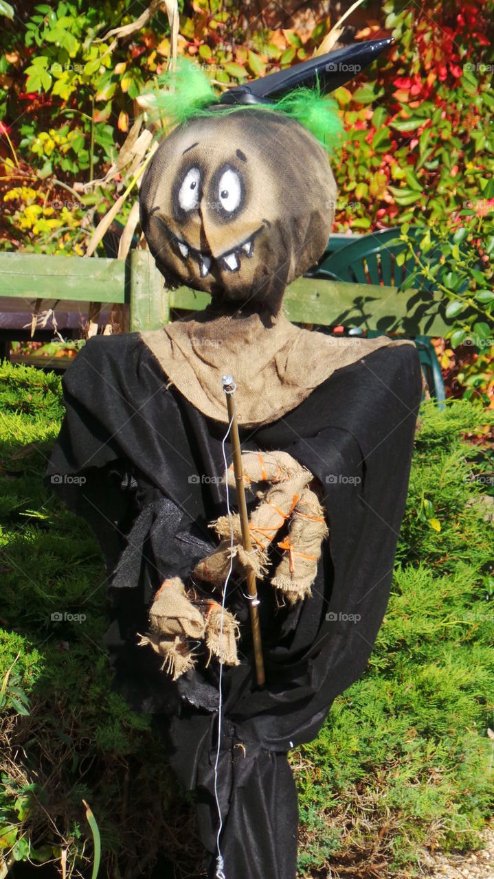 fishing scarecrow fishing