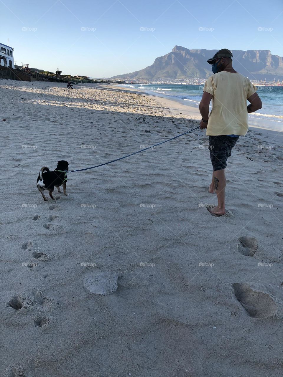 A walk on the beach with my daddy 