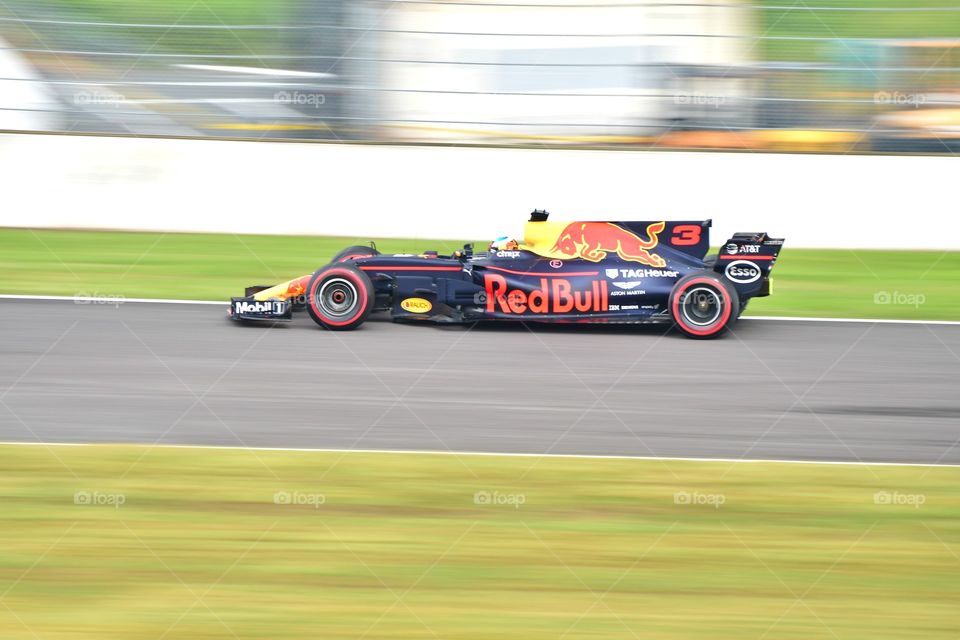 Red Bull racing F1 car