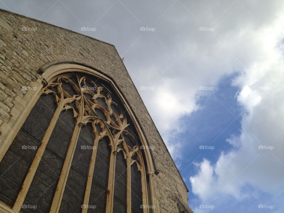 window sky church st.john by alexchappel