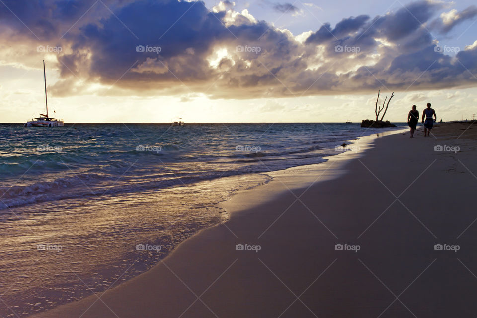 Sunrise in Dominican Republic