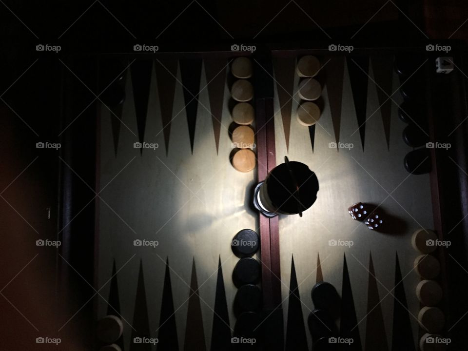 night backgammon