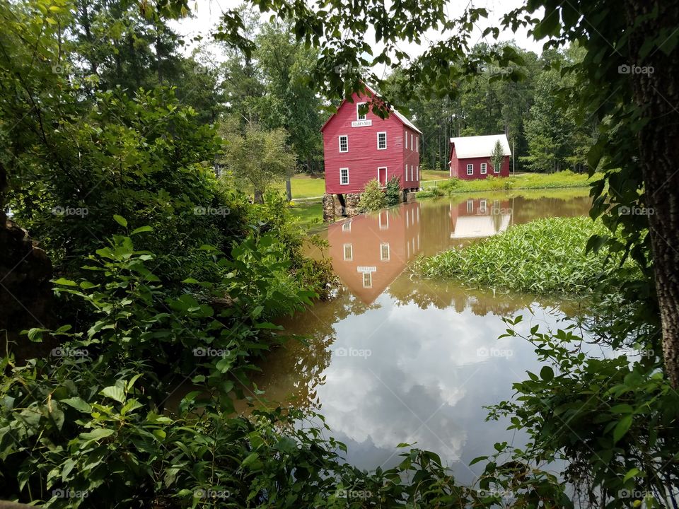 Mill on the river