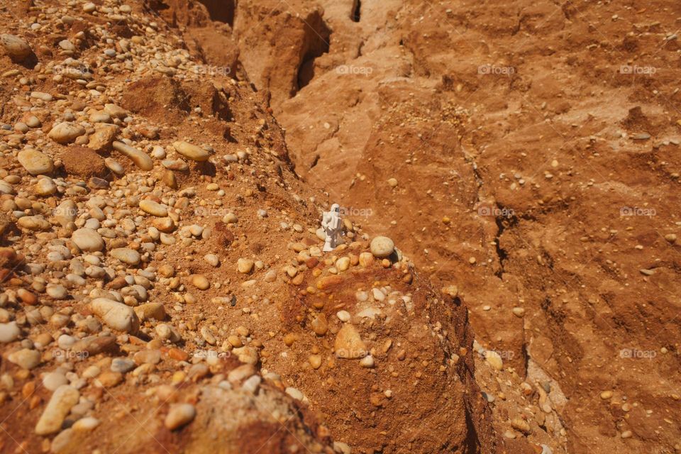 Astronauts exploring Mars