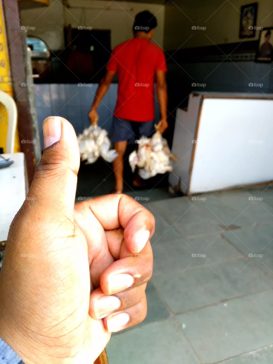 on work