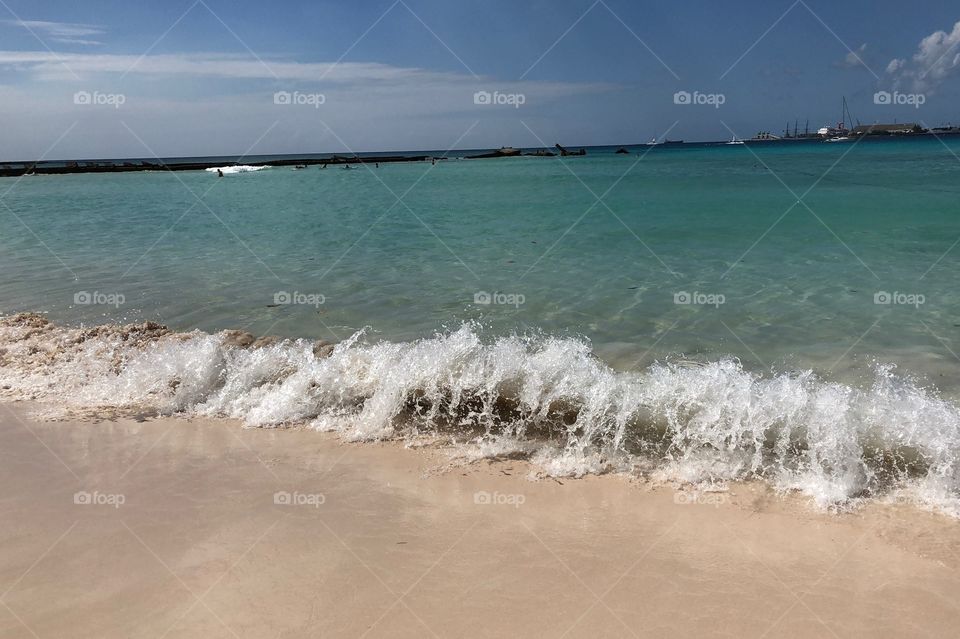 Barbados beach day