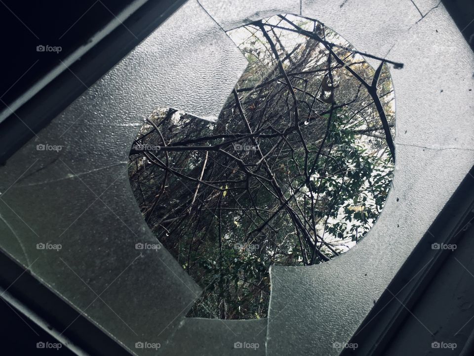 Broken window