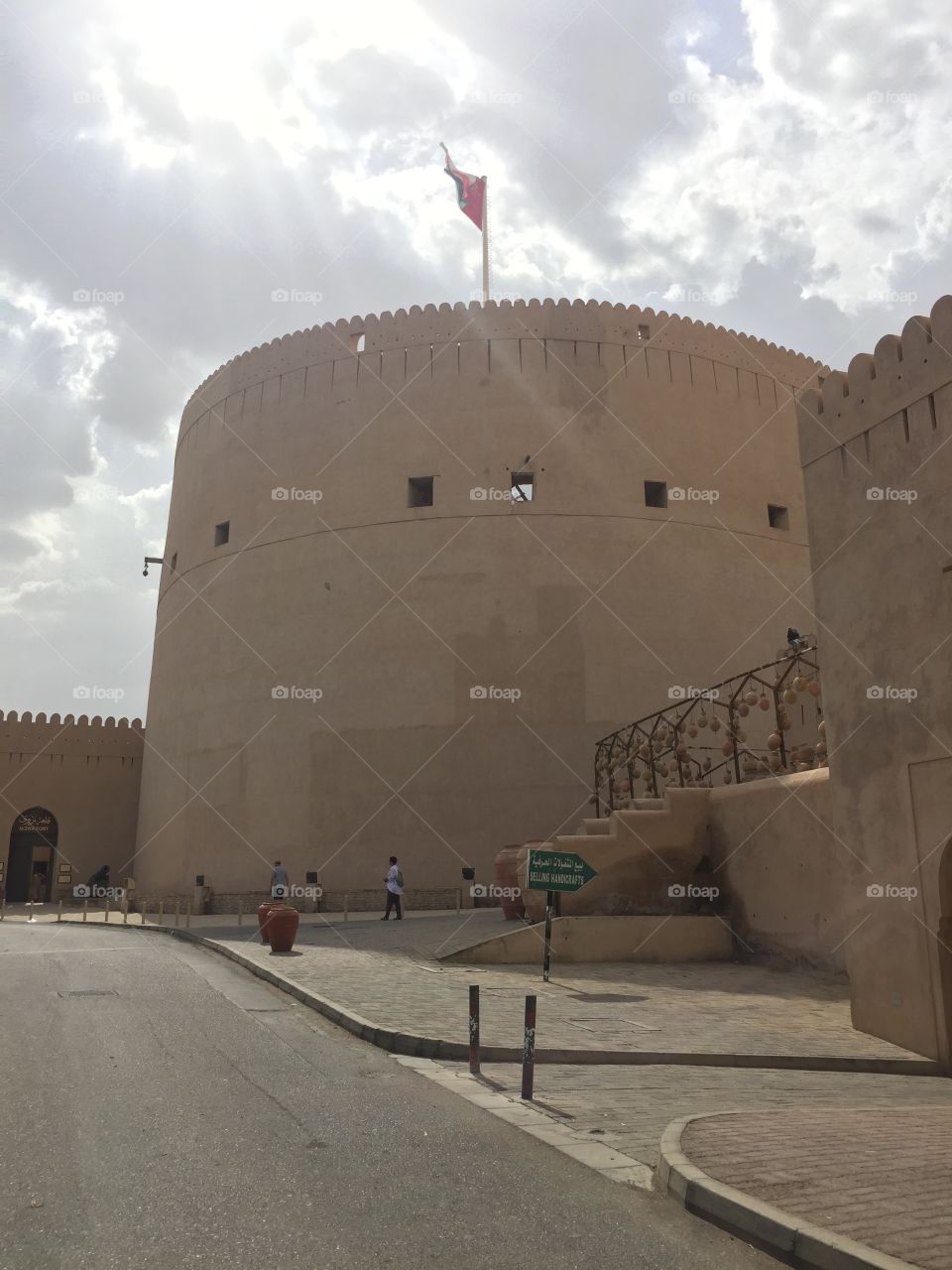Nizwa Castle, Nizwa, Oman 