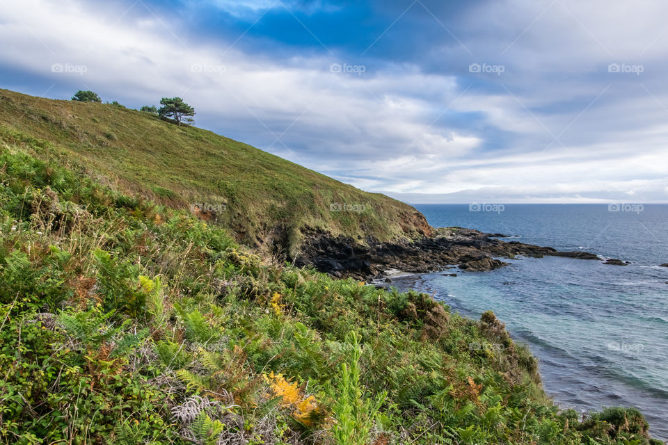 Galician coast, Spain.