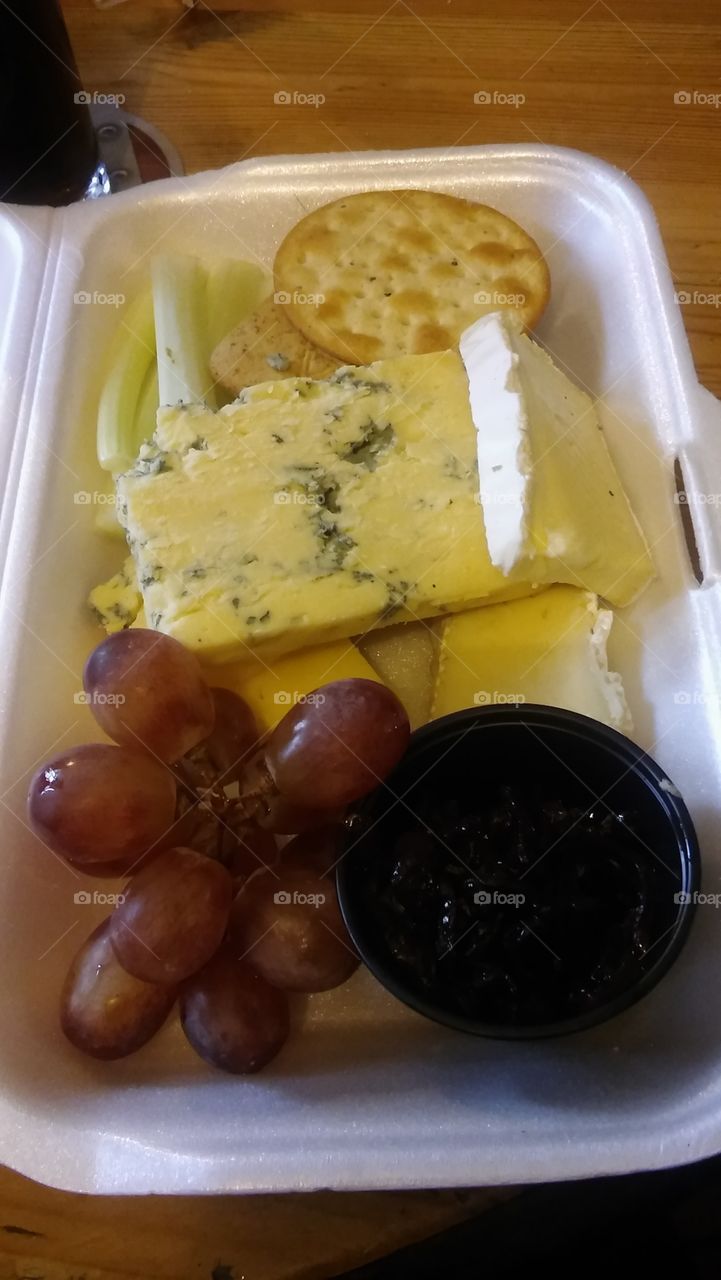 Cheese And Grapes