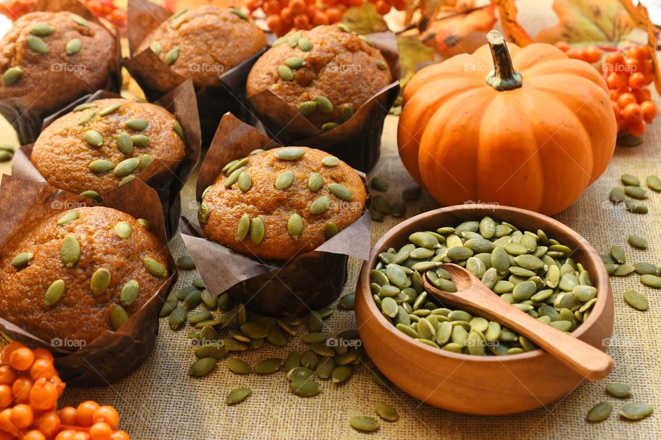 Pumpkin muffins 