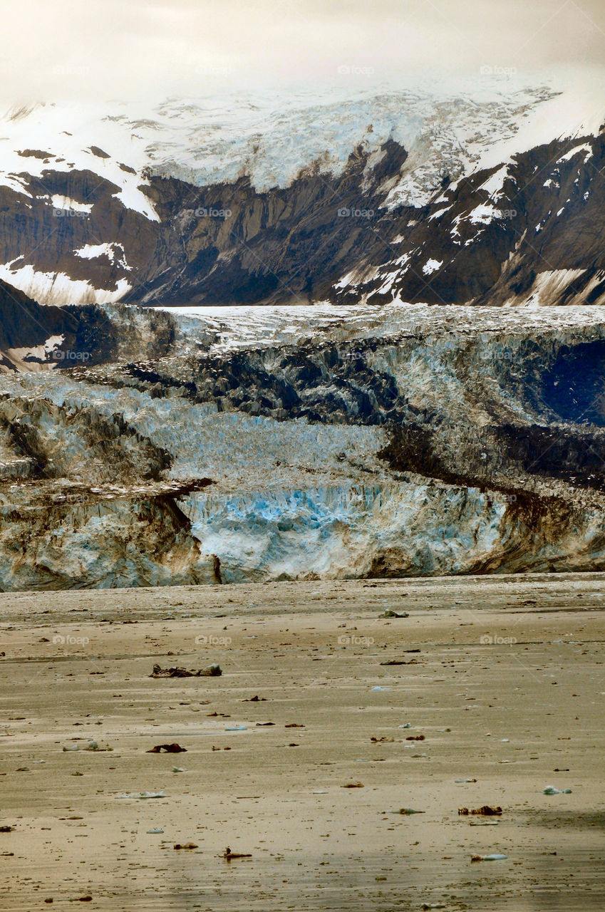 snow mountain ice hill by refocusphoto