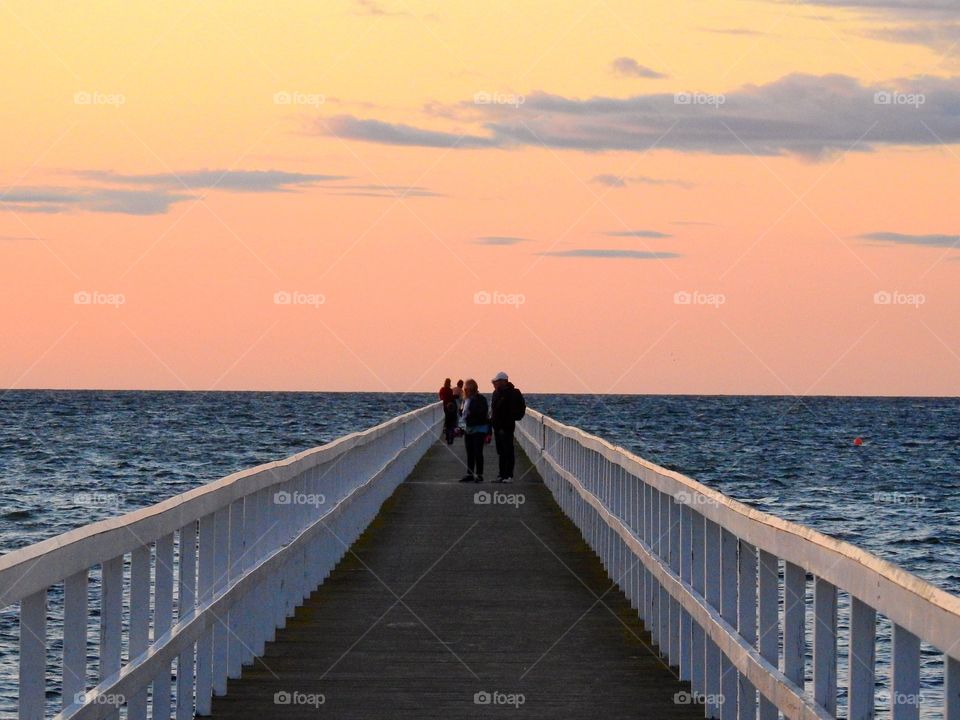 On the jetty