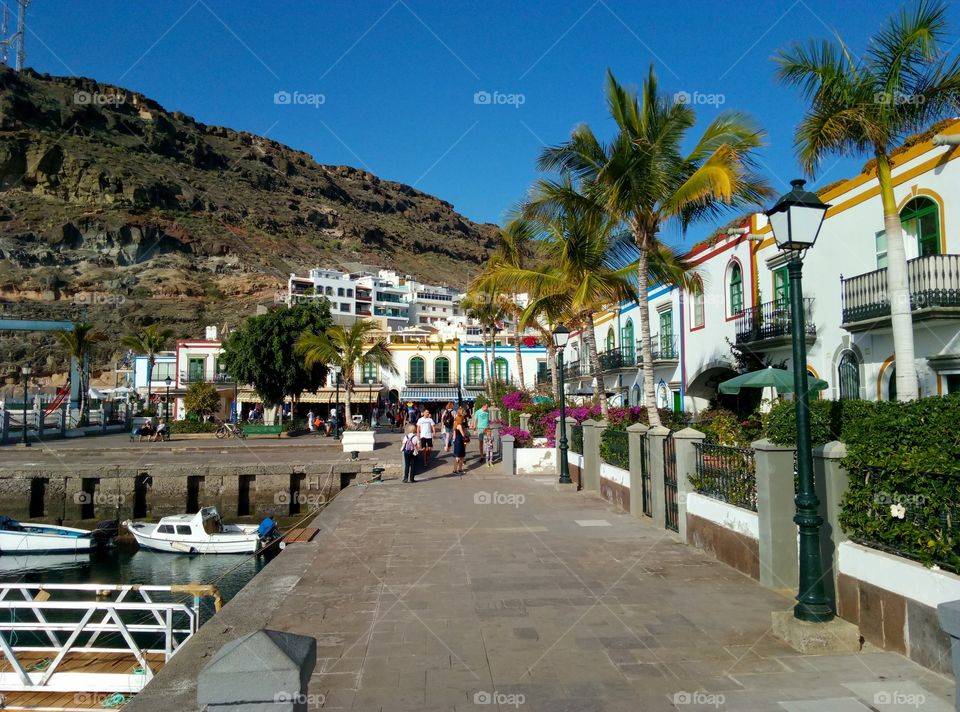 Tourism, Travel, Town, Seashore, Resort