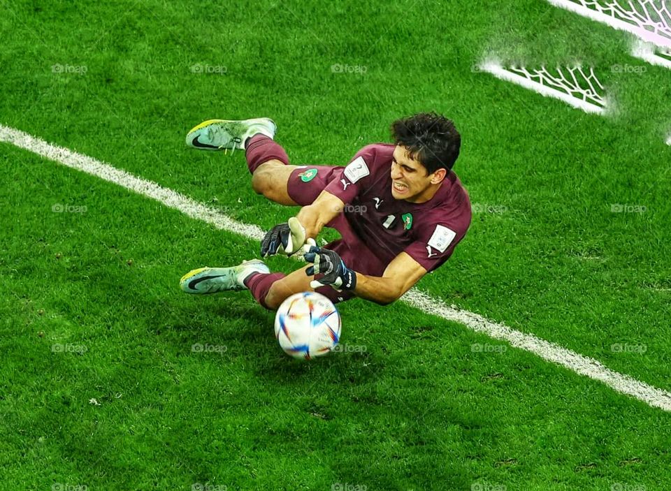 Bono, the goalkeeper of the Moroccan national team