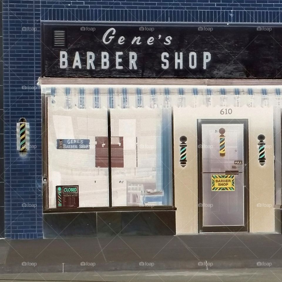 Barber Shop Aglow