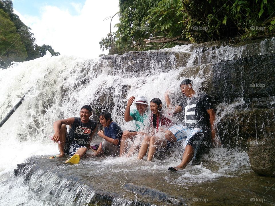 Fun in the Splash. Family bonding has never been this fun in the waterfalls.