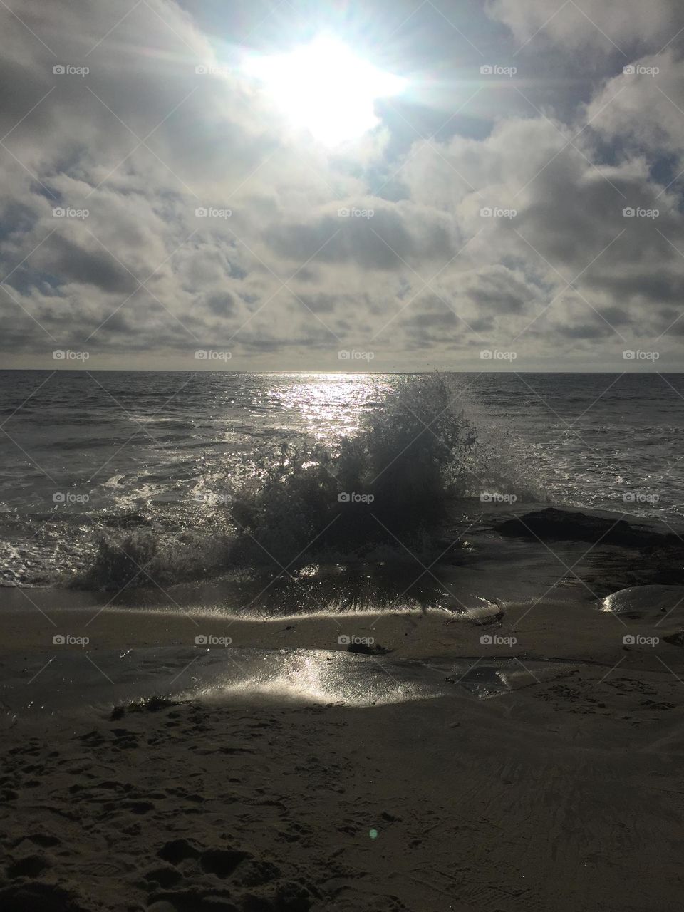 La Jolla Waves Breaking