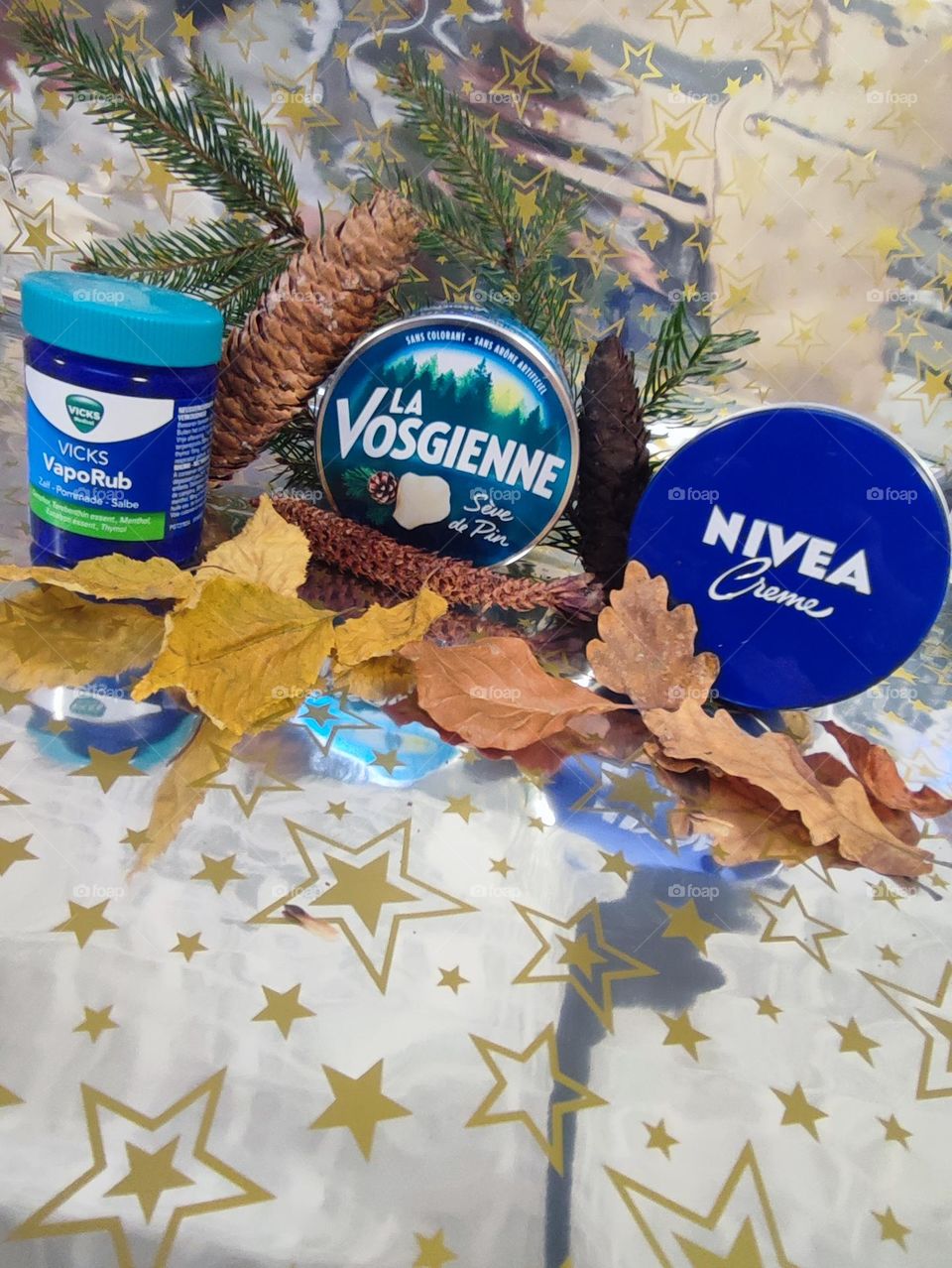 Vicks Pot for Cough , sweets from the Vosges , pot the Nivea