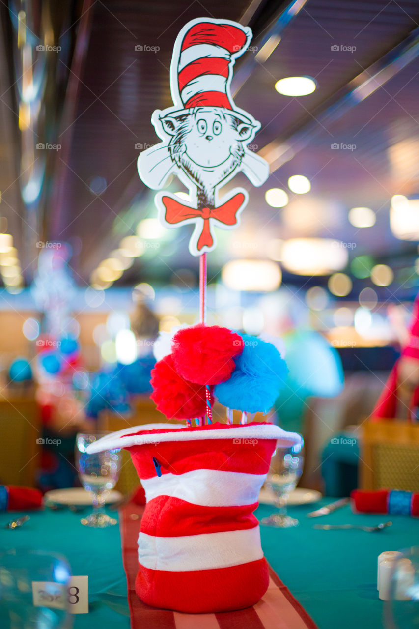 Dr. Seuss Centerpiece