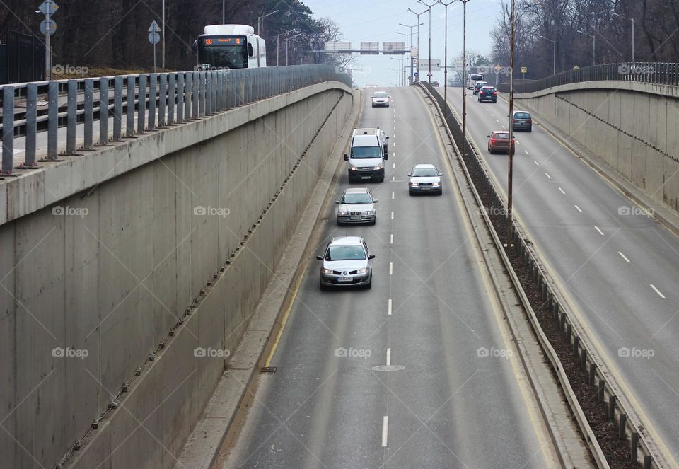 Cars at the street