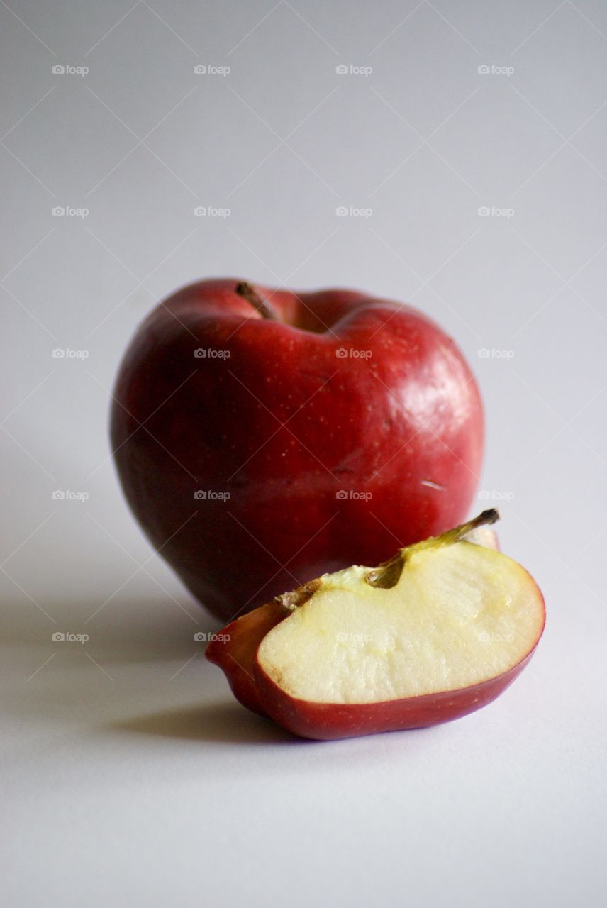 Apple and a slice