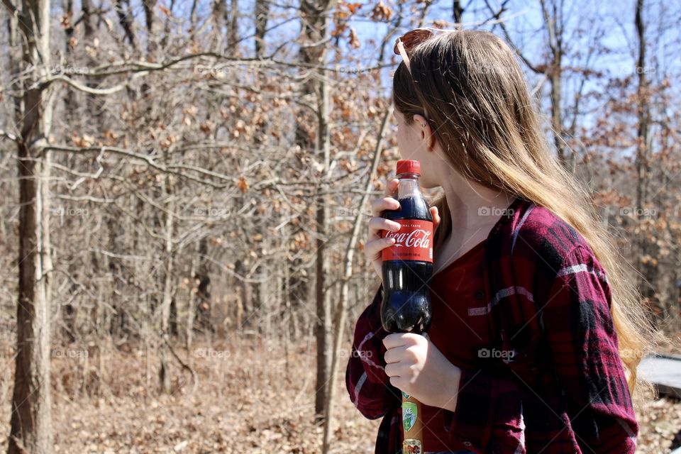 Coca Cola During a Hike 4