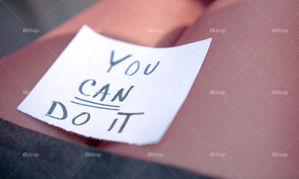 You can do it note