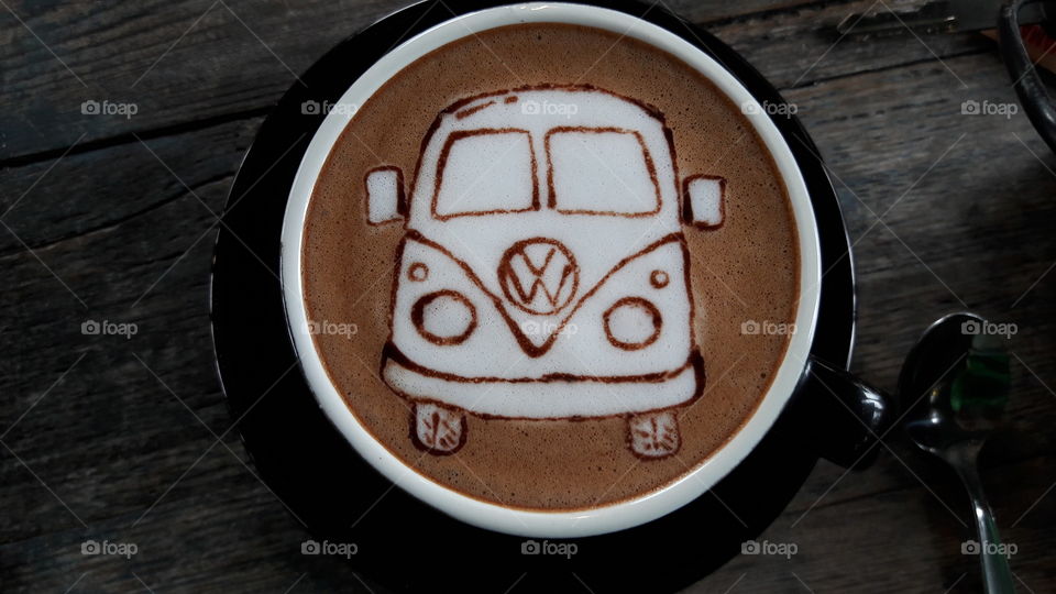 Volkswagen Latte Art