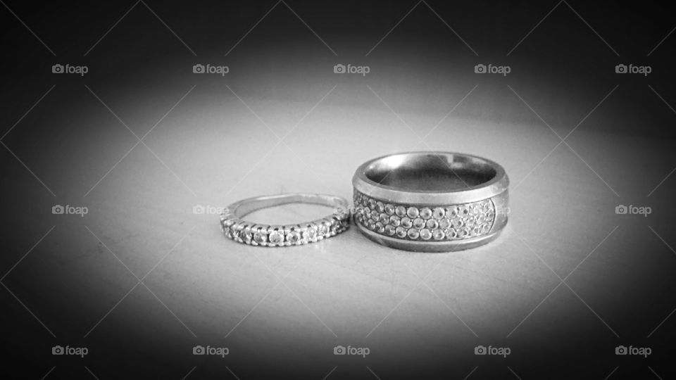 wedding rings.