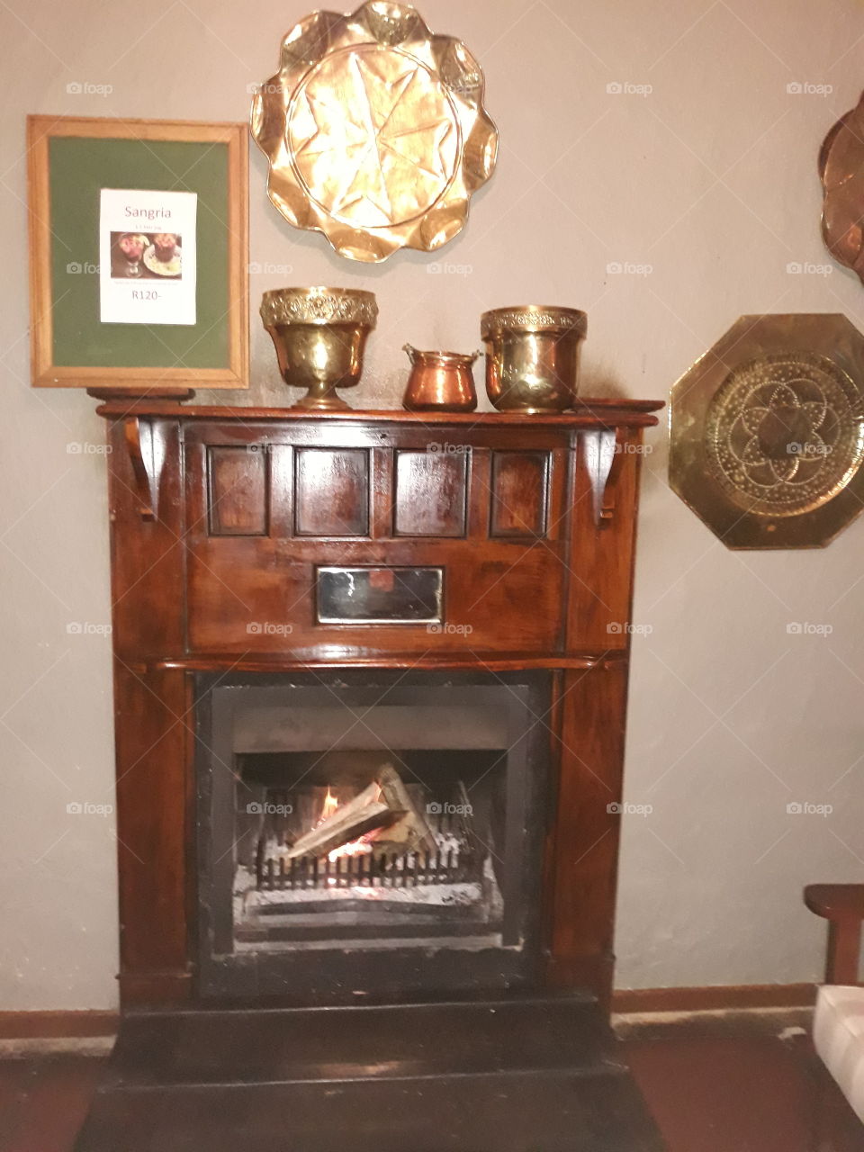 old fireplace